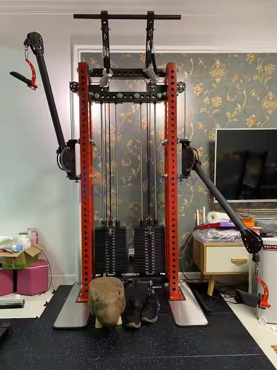 fly Trainer Home Commercial Use Wall Mount Cable Station Single Bird Pull Down Cable Crossover Machine